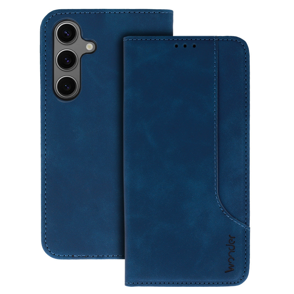 Aizsargvāciņš Samsung Galaxy S24 Plus – Wonder Prime, tumši zils