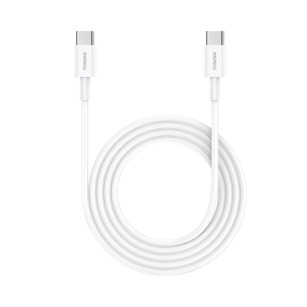Kabelis Foneng Cable X55 - Type C to Type C - PD 60W 2 metres white