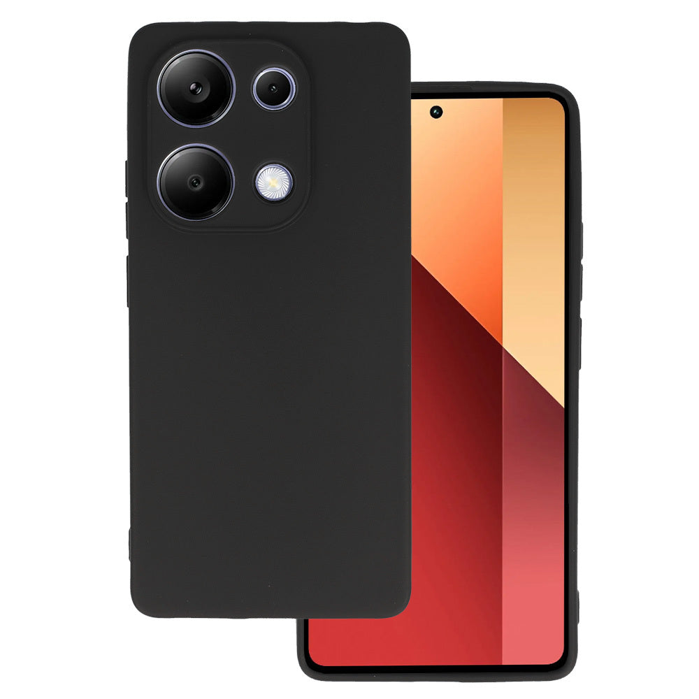 Aizsargvāciņš Xiaomi REDMI NOTE 13 PRO 4G – Back MATT, melns