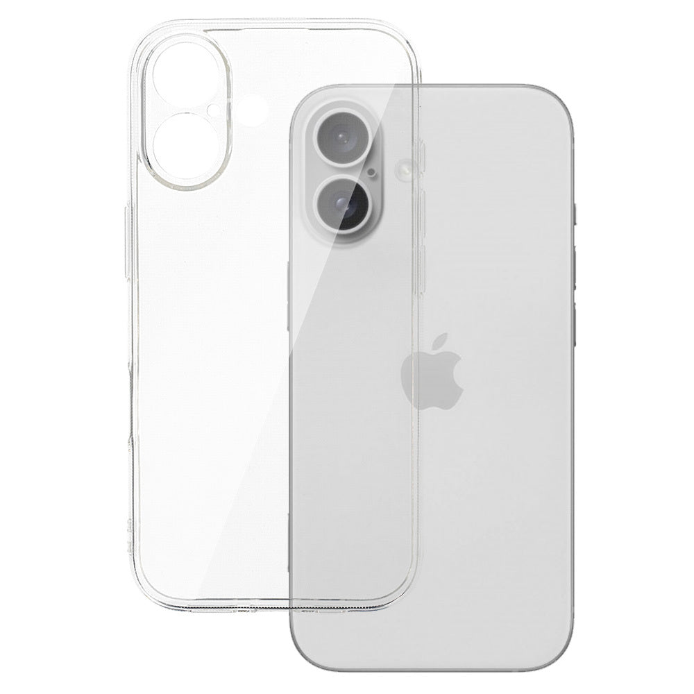 Aizsargvāciņš iPhone 16 – Back 2 mm Perfect, caurspīdīgs