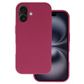 Aizsargvāciņš iPhone 16 – Silicone Lite, bordo