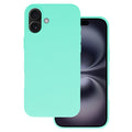 Aizsargvāciņš iPhone 16 mint – Silicone Lite