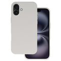 Aizsargvāciņš iPhone 16 titanium – Silicone Lite
