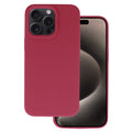 Aizsargvāciņš iPhone 16 Pro Max – Silicone Lite, bordo