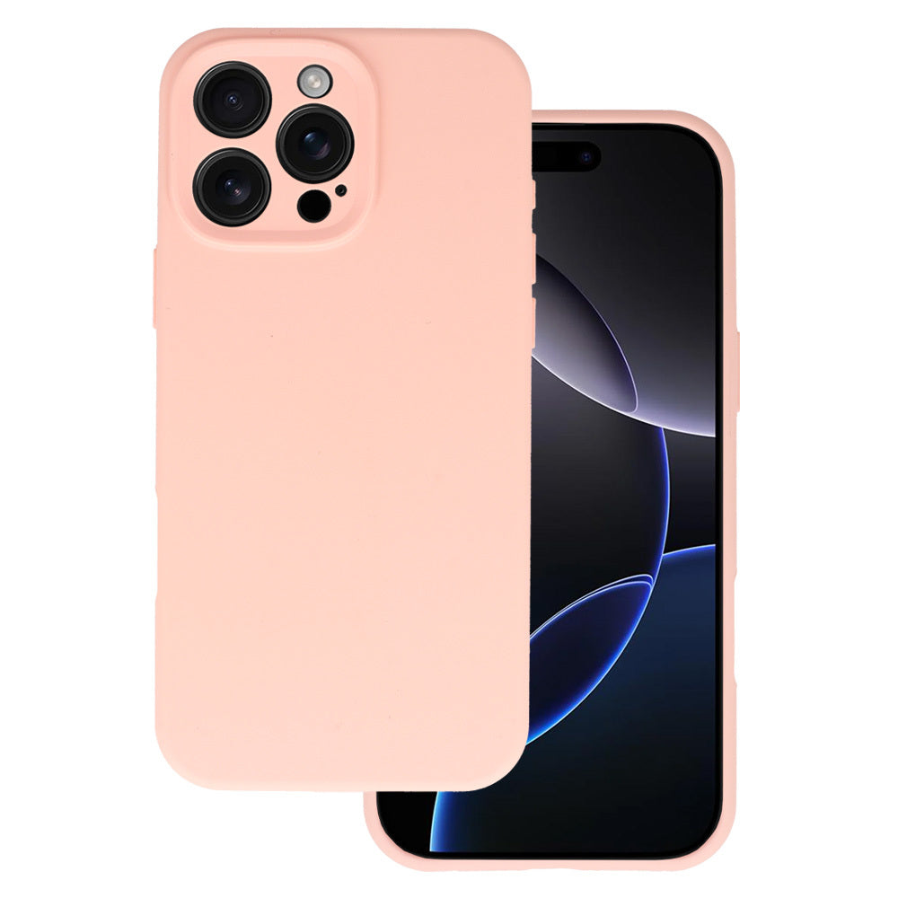 Aizsargvāciņš iPhone 16 Pro Max peach – Silicone Lite