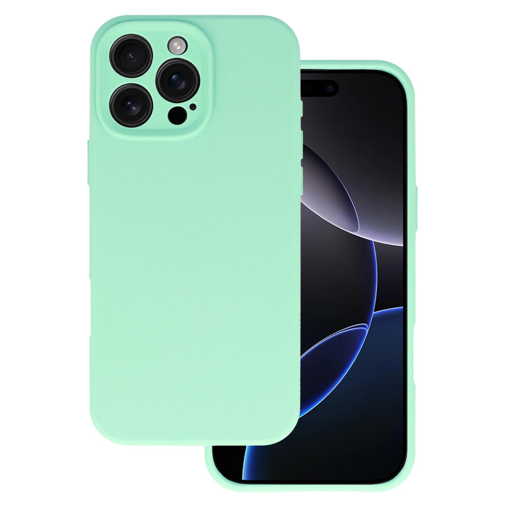 Aizsargvāciņš iPhone 16 Pro Max mint – Silicone Lite