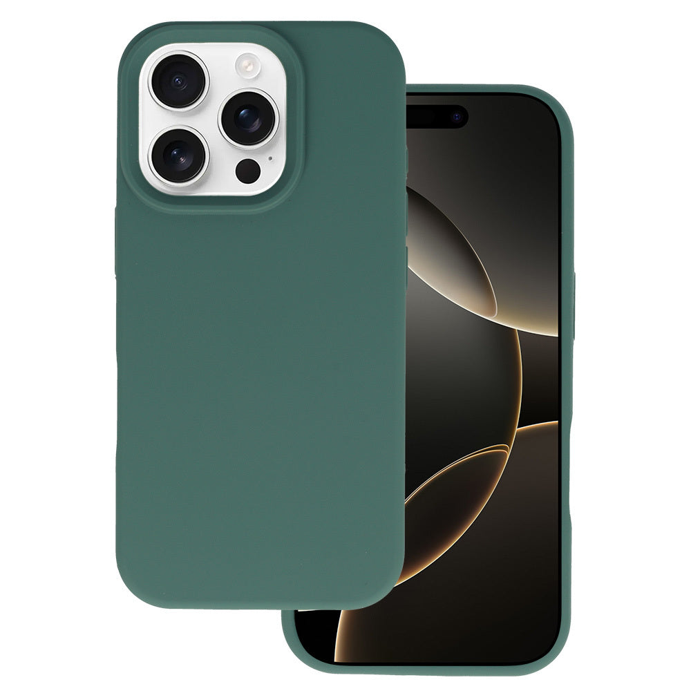 Tel Protect Silicone Premium aizsargvāciņš iPhone 16 Pro, tumši zaļš