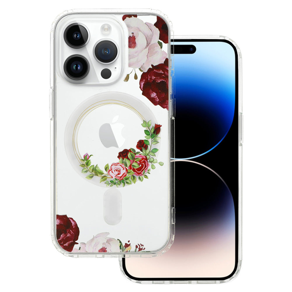 Tel Protect Flower MagSafe vāciņš iPhone 16, dizains 2 — attēls 1