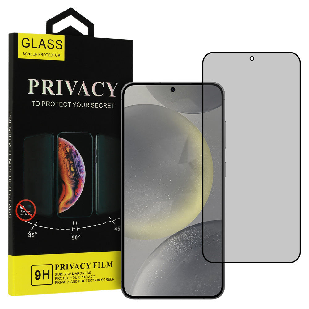 Aizsargstikls Samsung GALAXY S24 – Privacy, melns