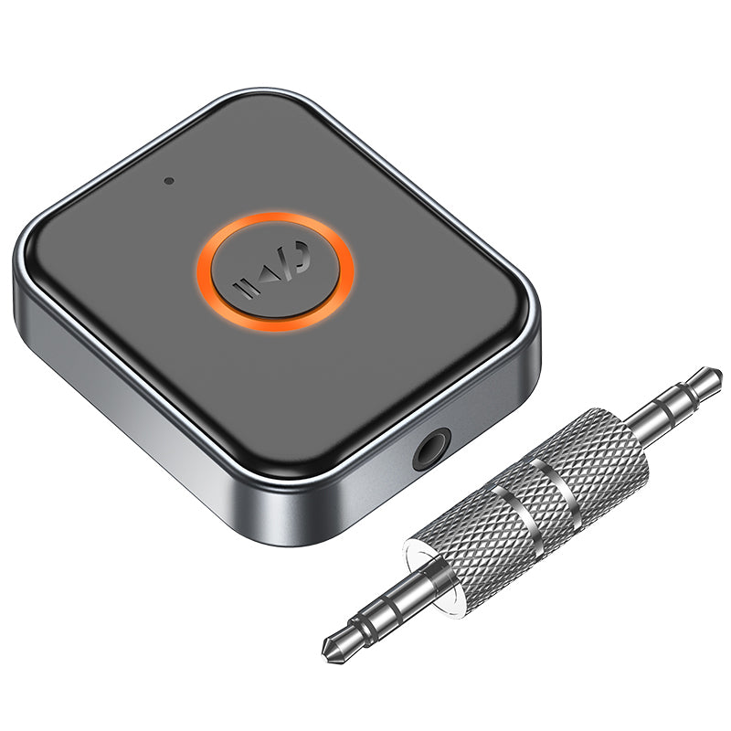 Borofone BC55 Suave Bluetooth AUX audio uztvērējs, melns