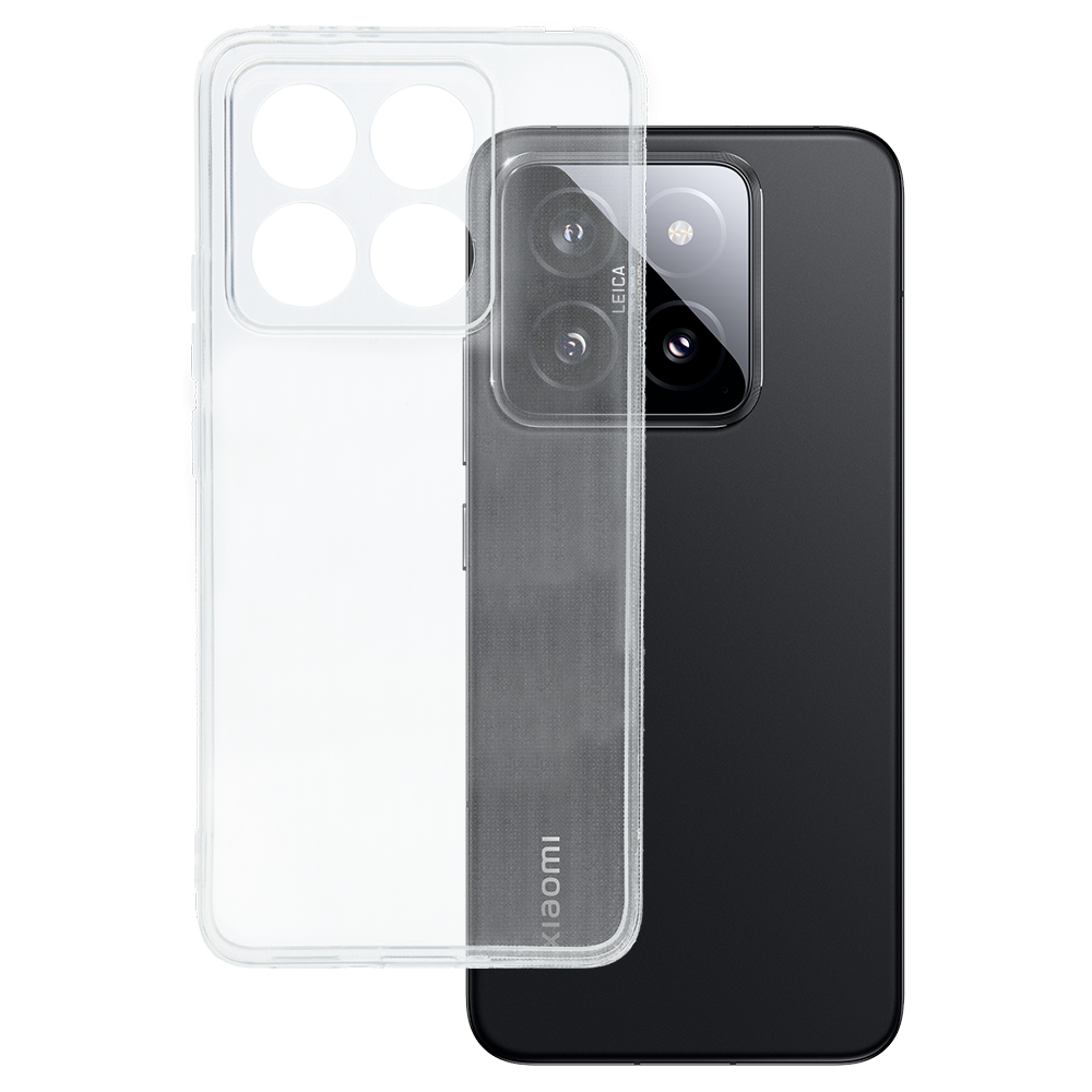 Aizsargvāciņš Xiaomi 14T – Back 2 mm Perfect, caurspīdīgs
