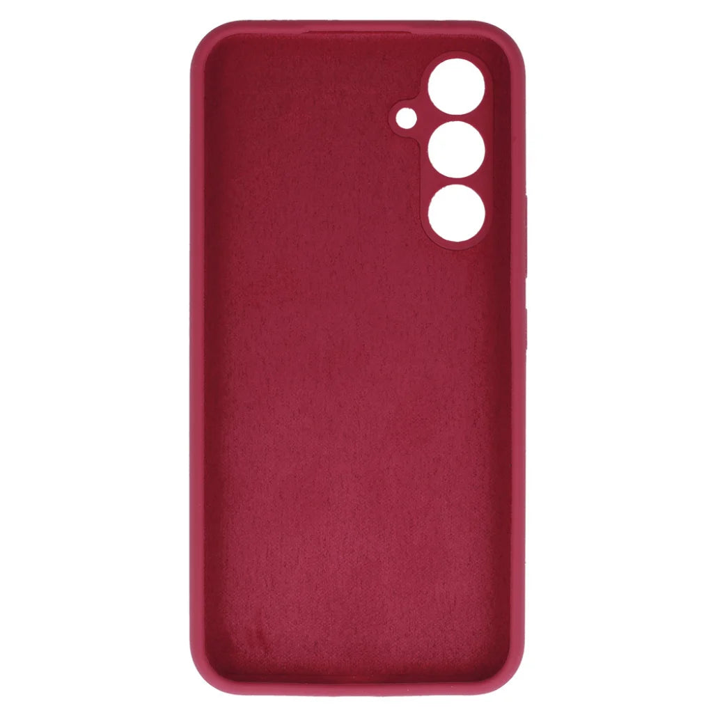 Silicone Lite vāciņš Samsung Galaxy A55 5G, bordo — 2
