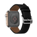 Ādas siksniņa Apple Watch 38/40/41 mm – melna
