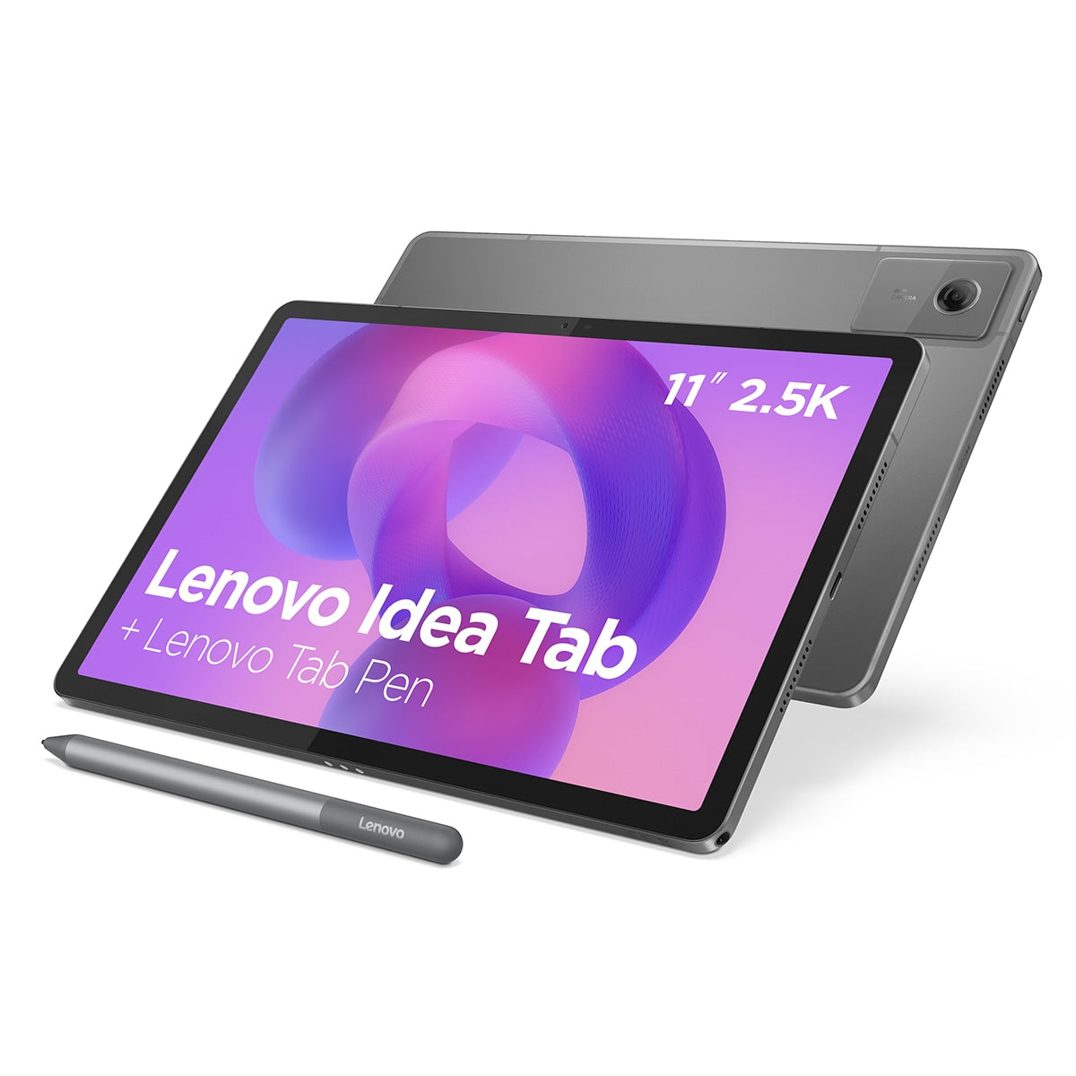 Lenovo Idea Tab Plus 12,1" planšetdators, 8 GB/256 GB, Wi-Fi, ar Tab Pen, Cloud Grey